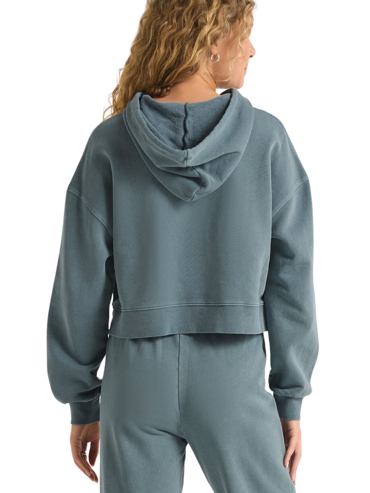 Z Supply Jacobi Sweatshirt in Oceanic Blue