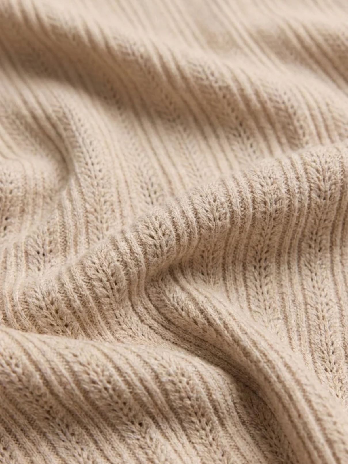 Z Supply Landa Pointelle Top – Natural