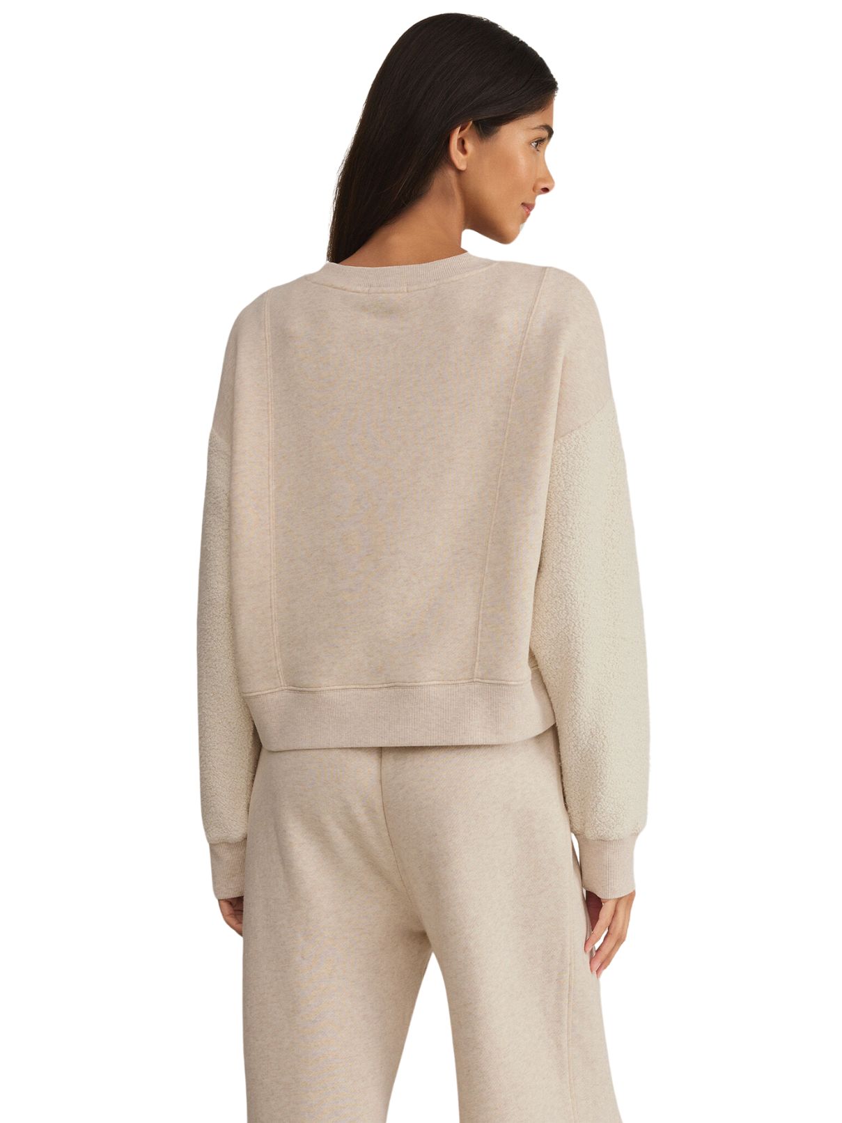 Z Supply Lax Sweater in Lt Oatmeal Heather
