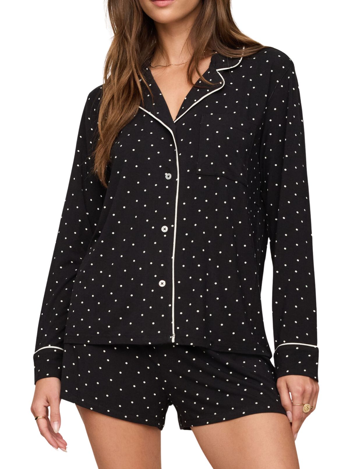 Z Supply Luxe Dot PJ Set