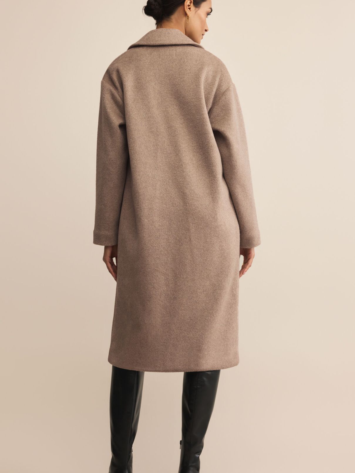 Z Supply Mason Luxe Coat in Smokey