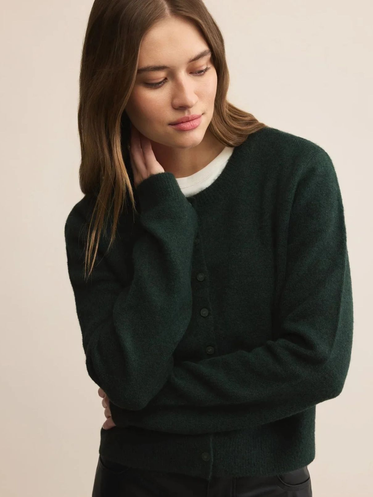 Z Supply Medina Cardigan in Garland Green