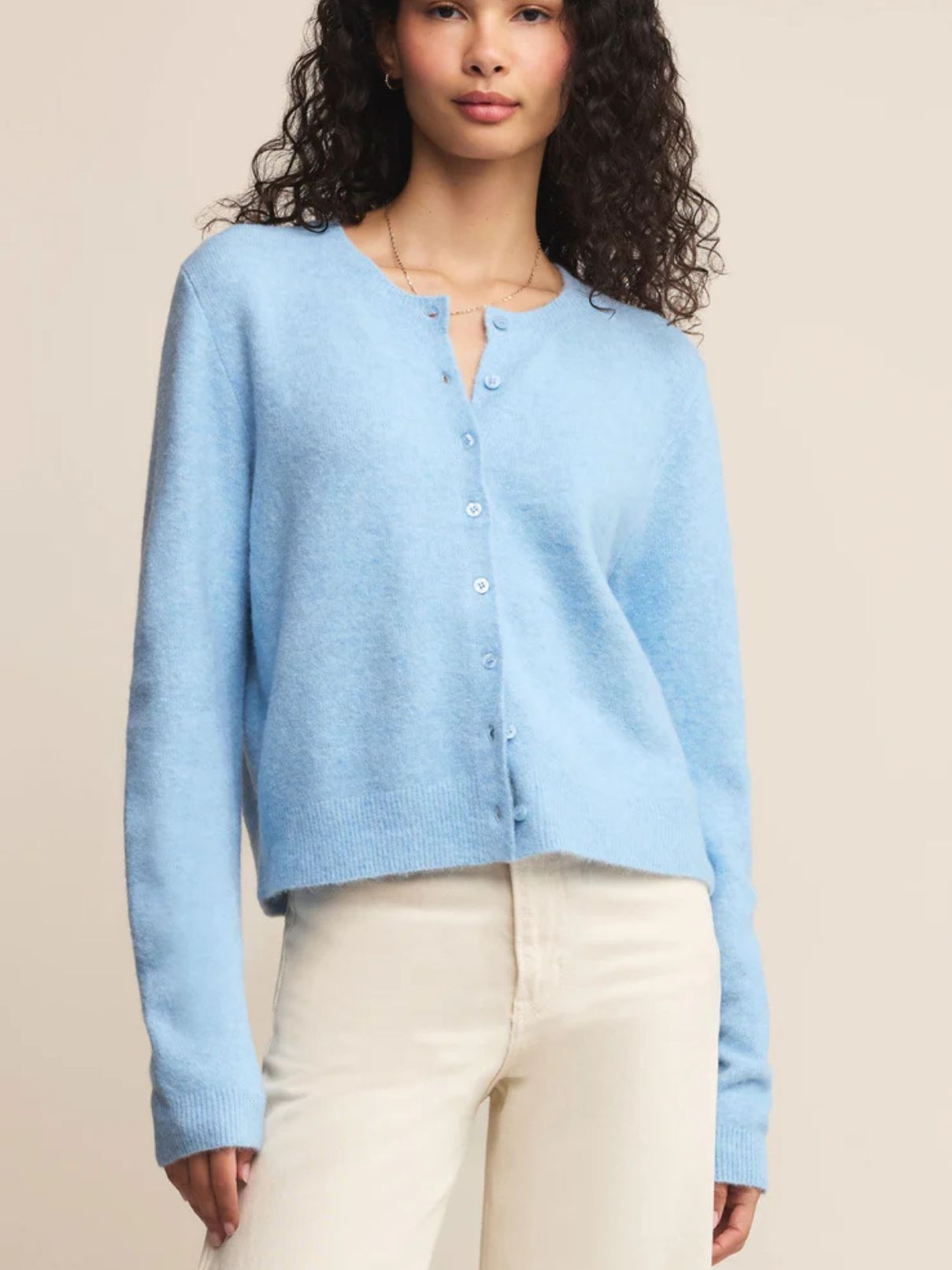 Z Supply Medina Cardigan in Serene Blue