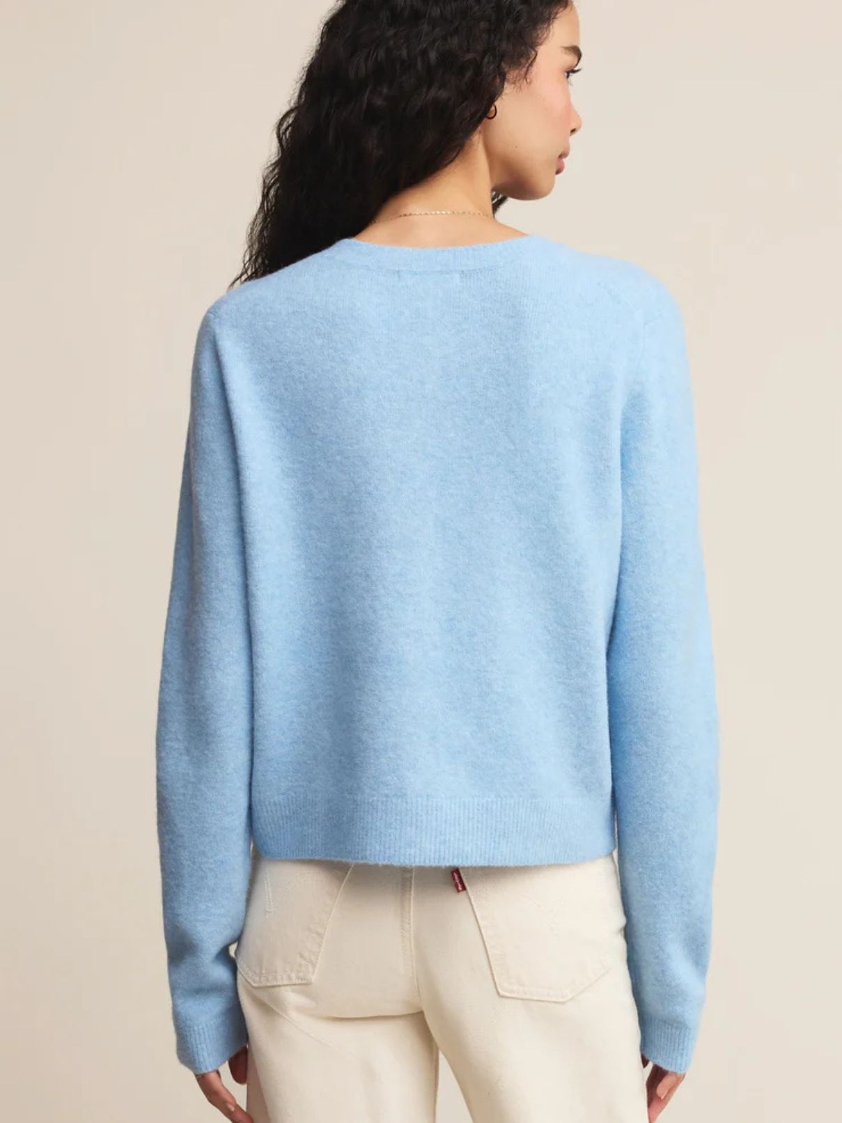 Z Supply Medina Cardigan in Serene Blue