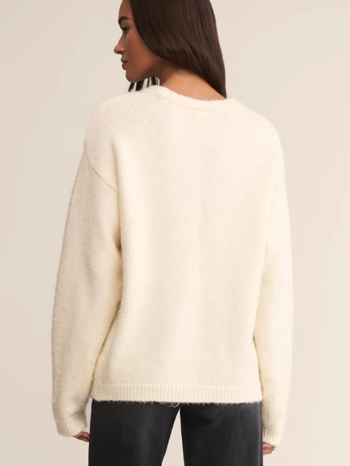 Z Supply Milly Sweater in Warm White