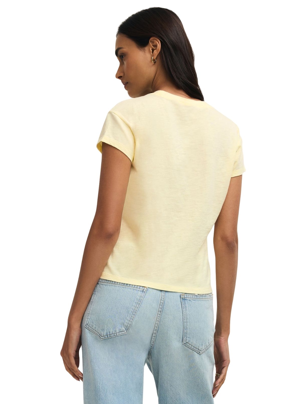 Z Supply Modern Slub Tee Pineapple