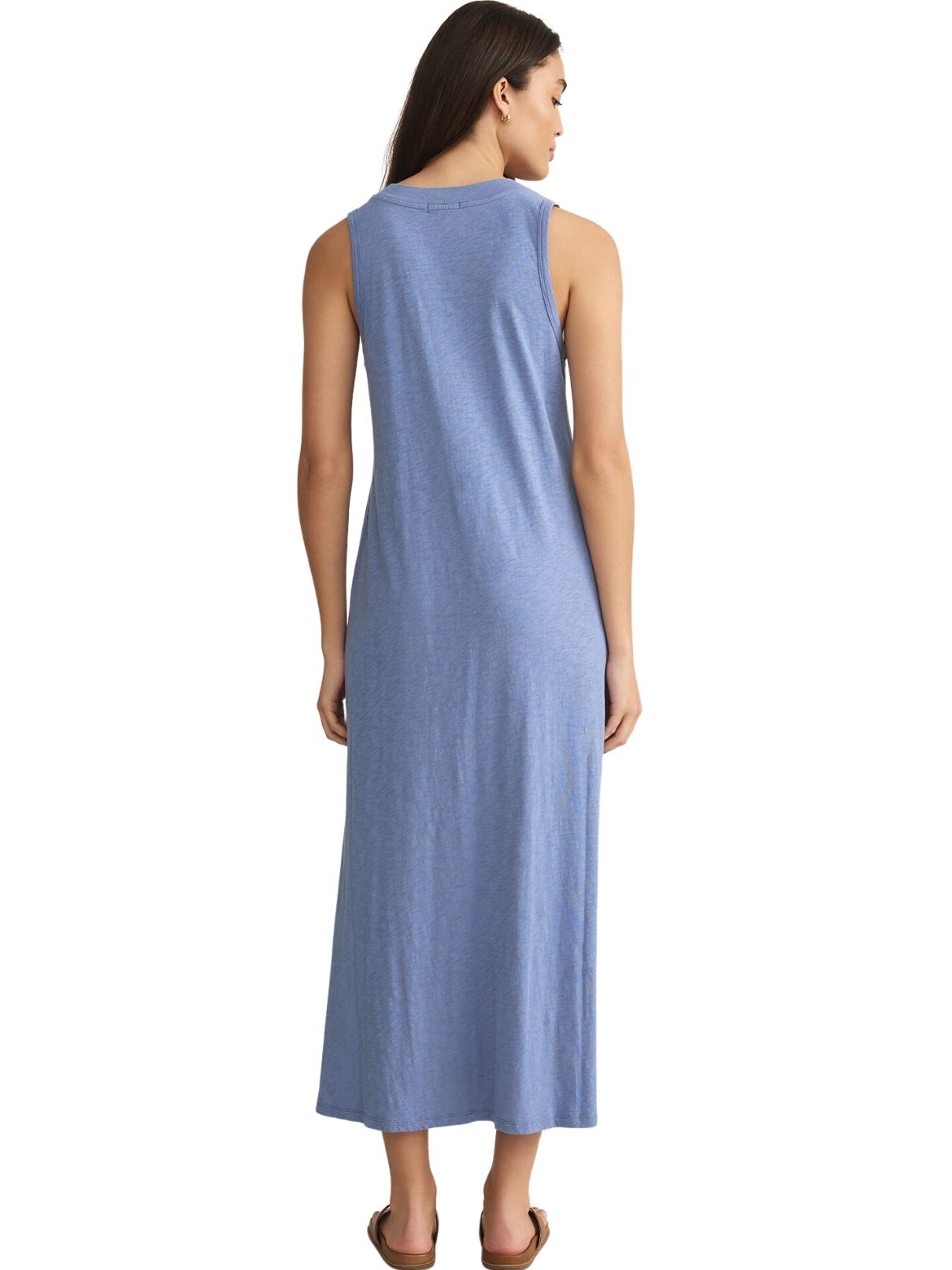 Z Supply Palisades Midi Dress in Sky Blue