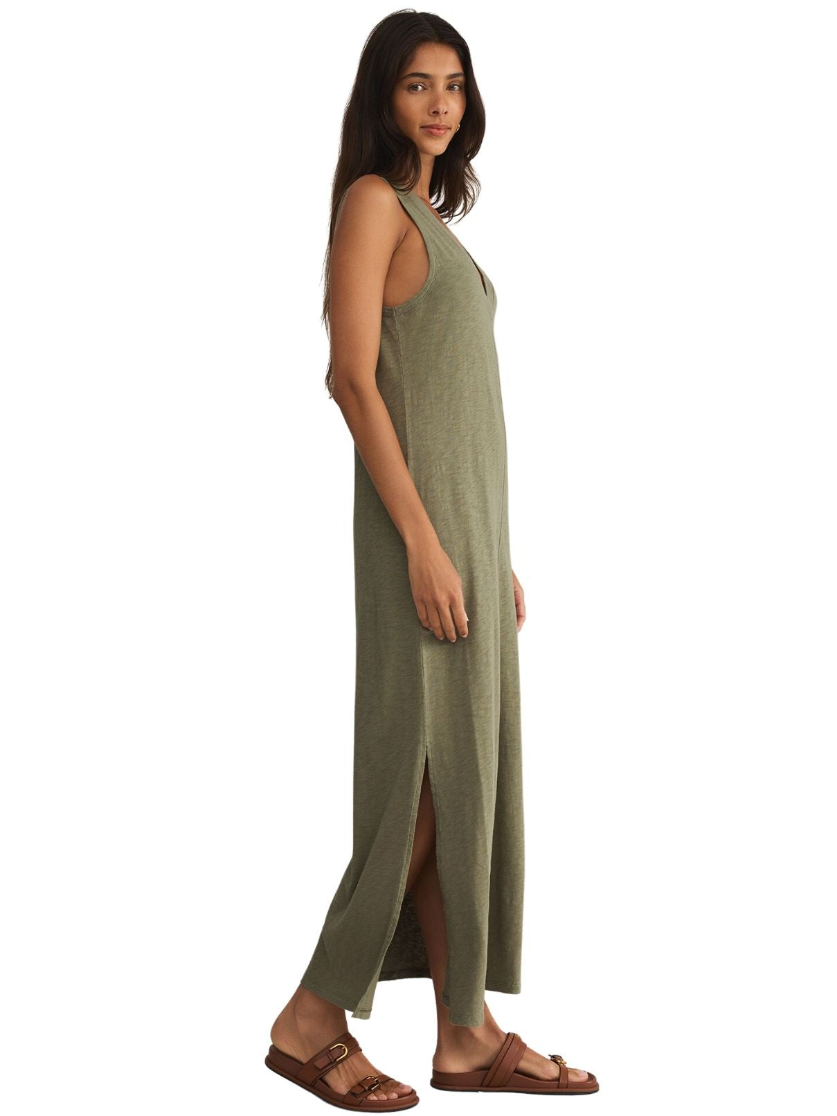 Z Supply Palisades Midi in Avocado