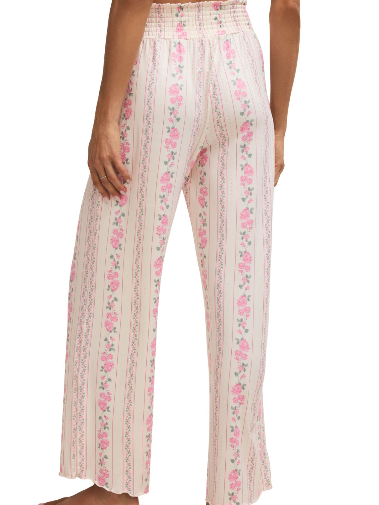 Z Supply Pj Set Boudoir Cami and Pant in Vanilla