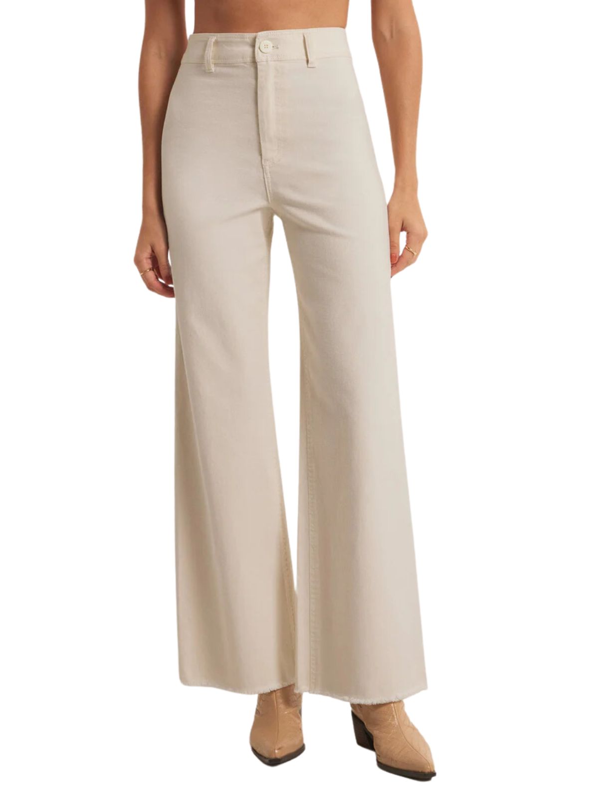 Z Supply Rilynn Twill Pant in Sandstone