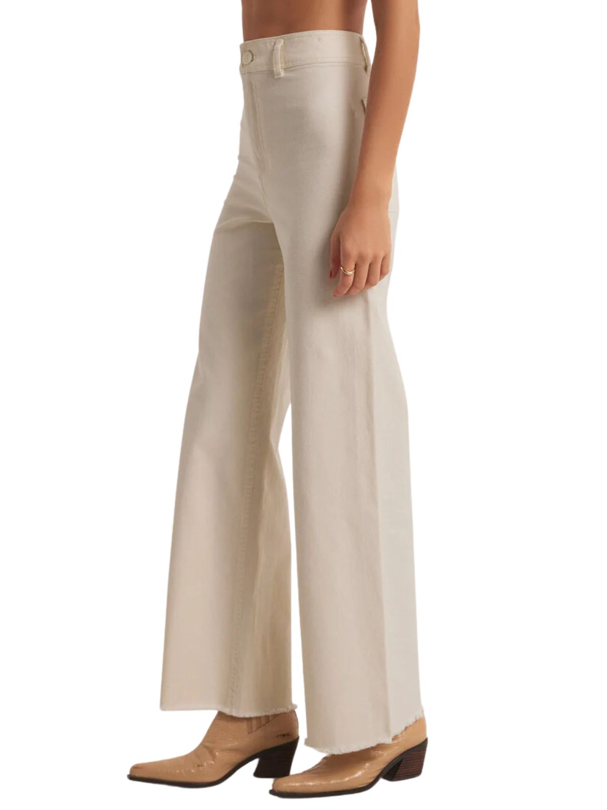Z Supply Rilynn Twill Pant in Sandstone