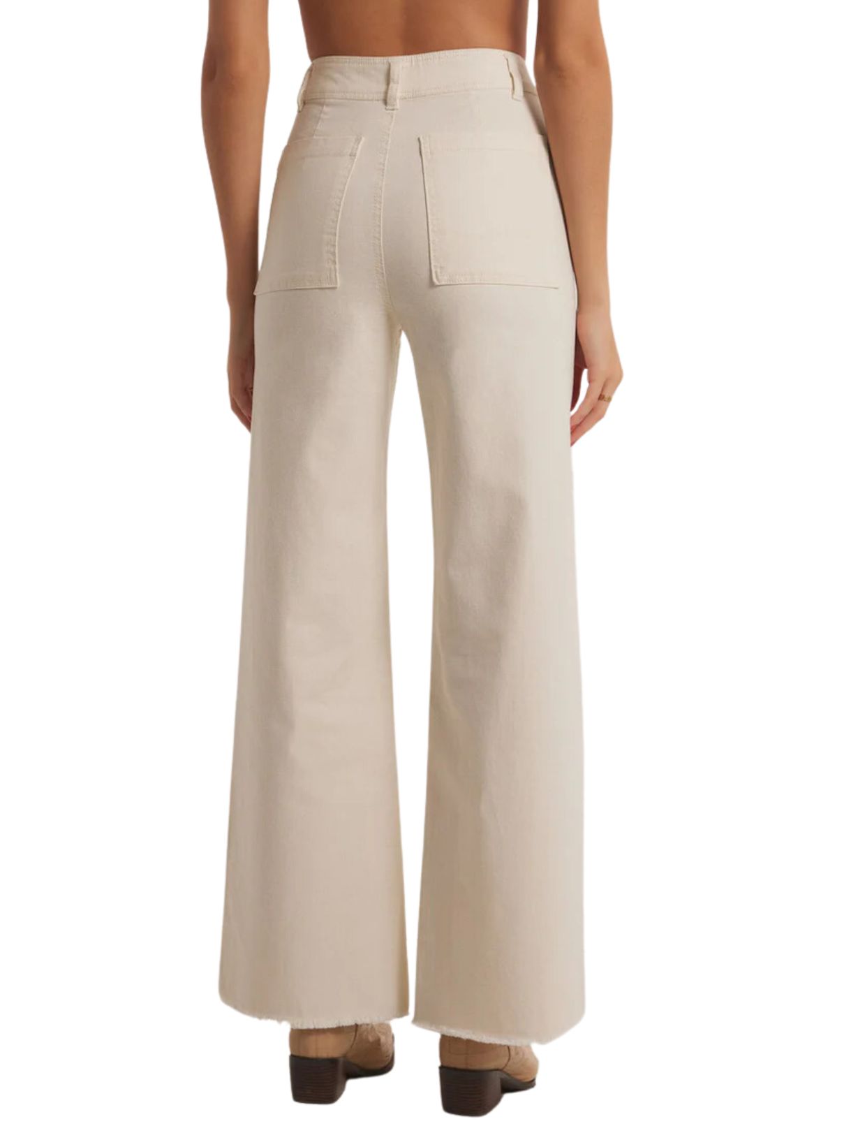 Z Supply Rilynn Twill Pant in Sandstone