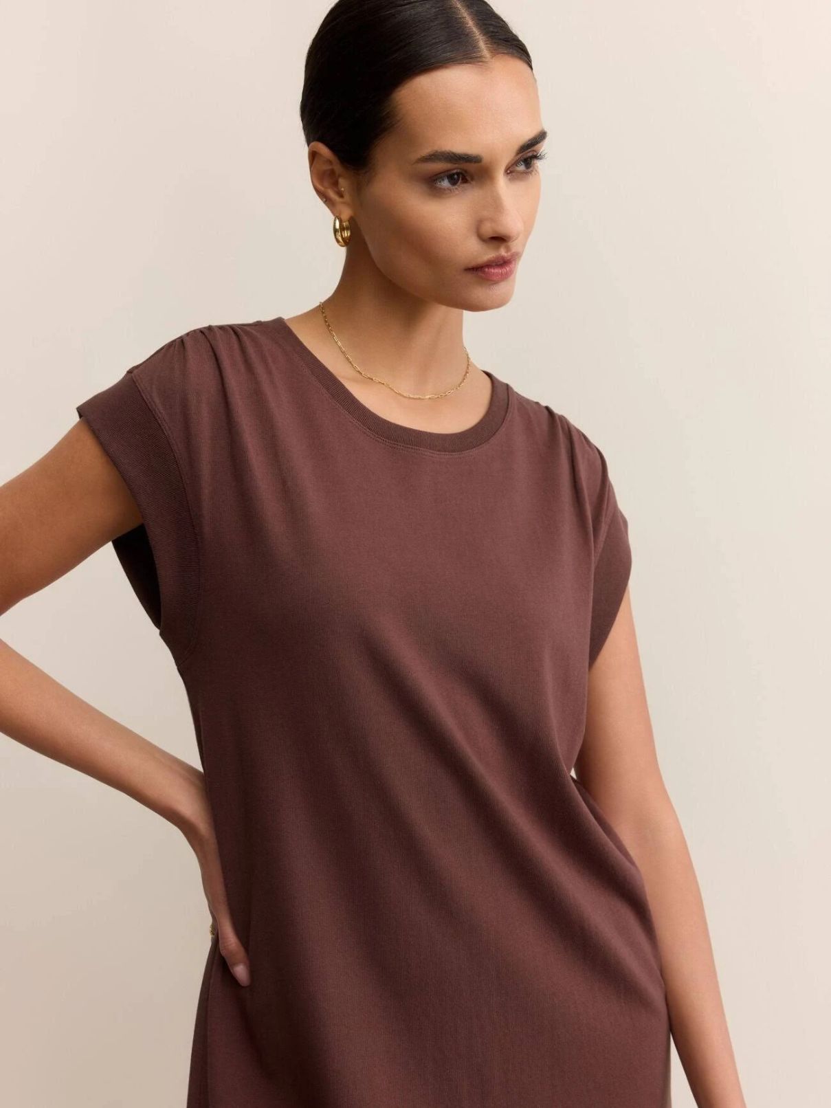 Z Supply Routine Shift Mini in Sandlewood