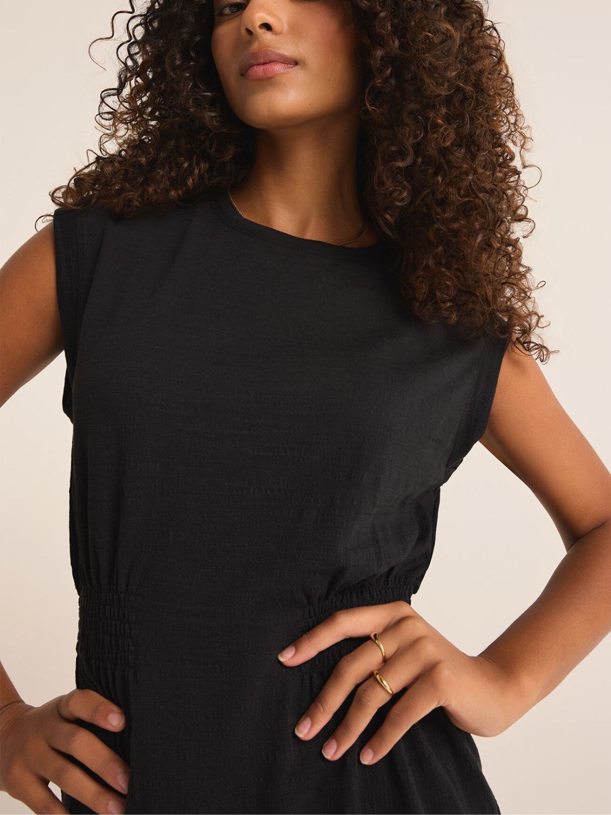 Z Supply Rowan Dress in Black