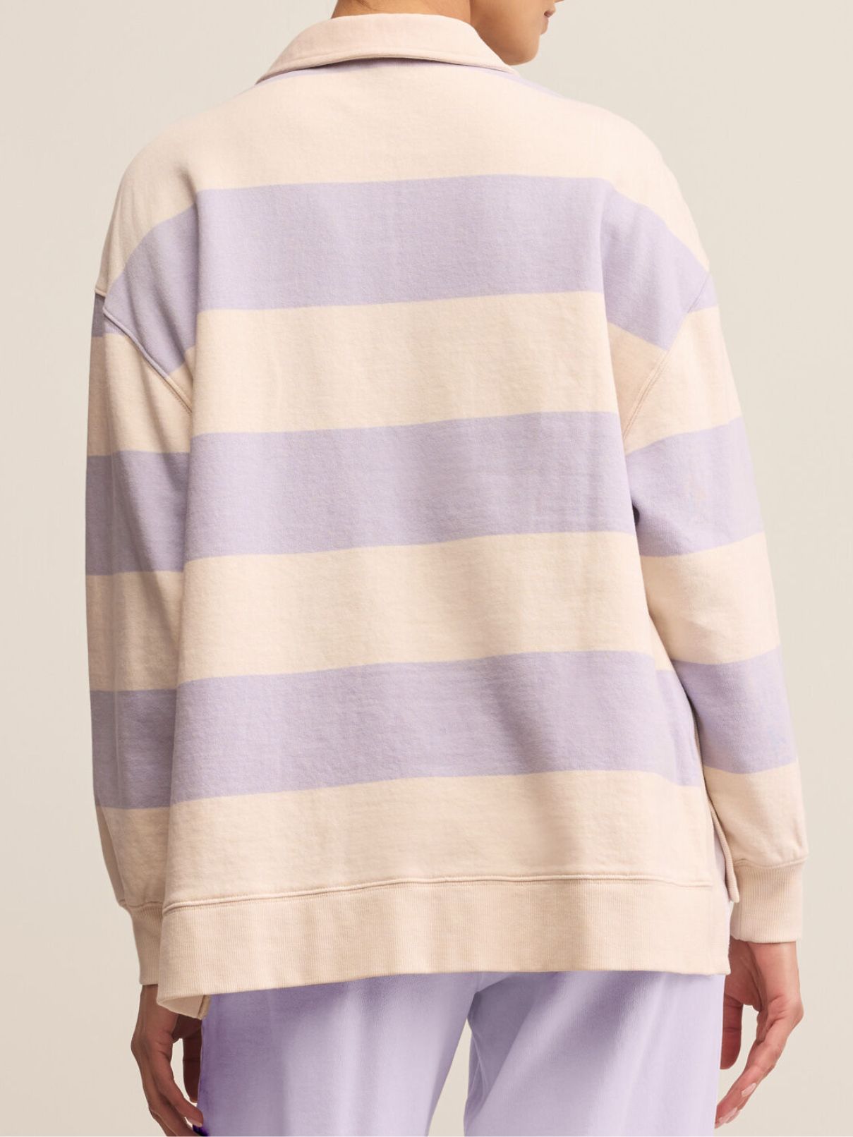 Z Supply Rugby Henley Lavender Ice