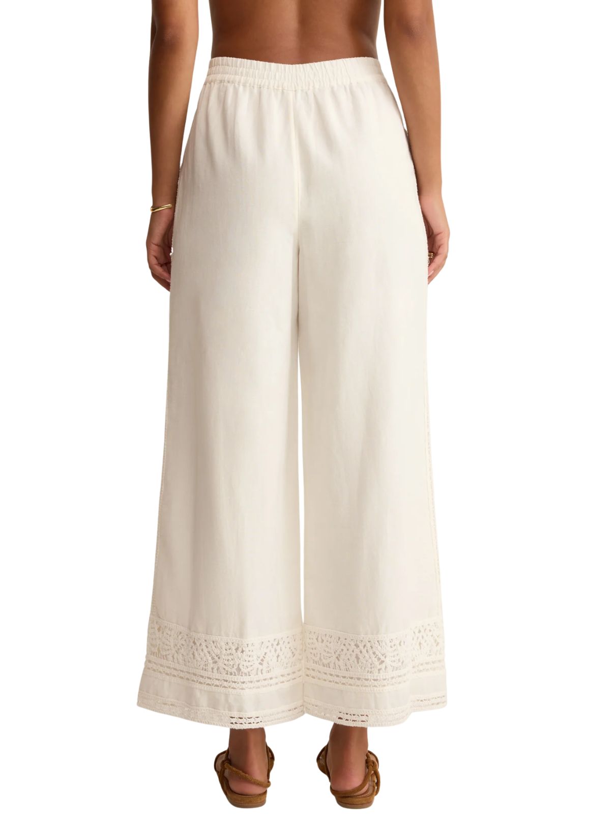 Z Supply Scout Embroidered Pant in White