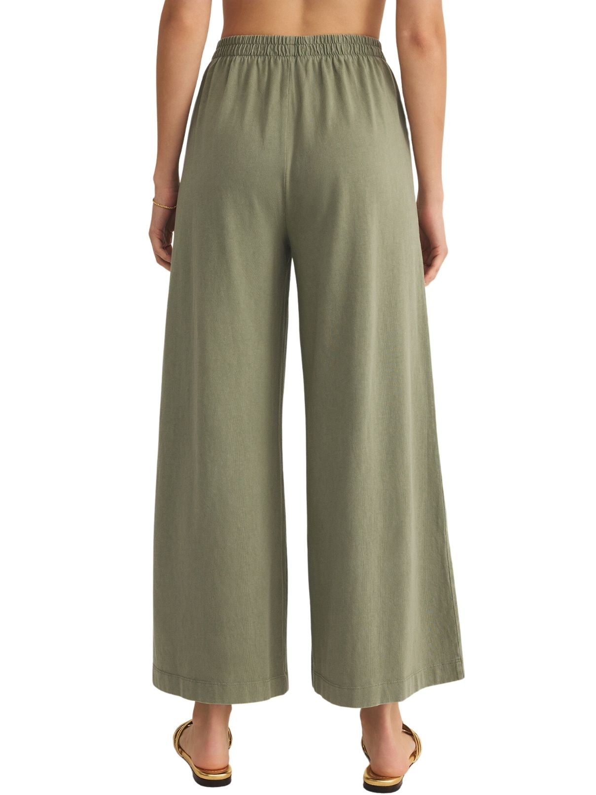 Z Supply Scout Jersey Pant in Avocado
