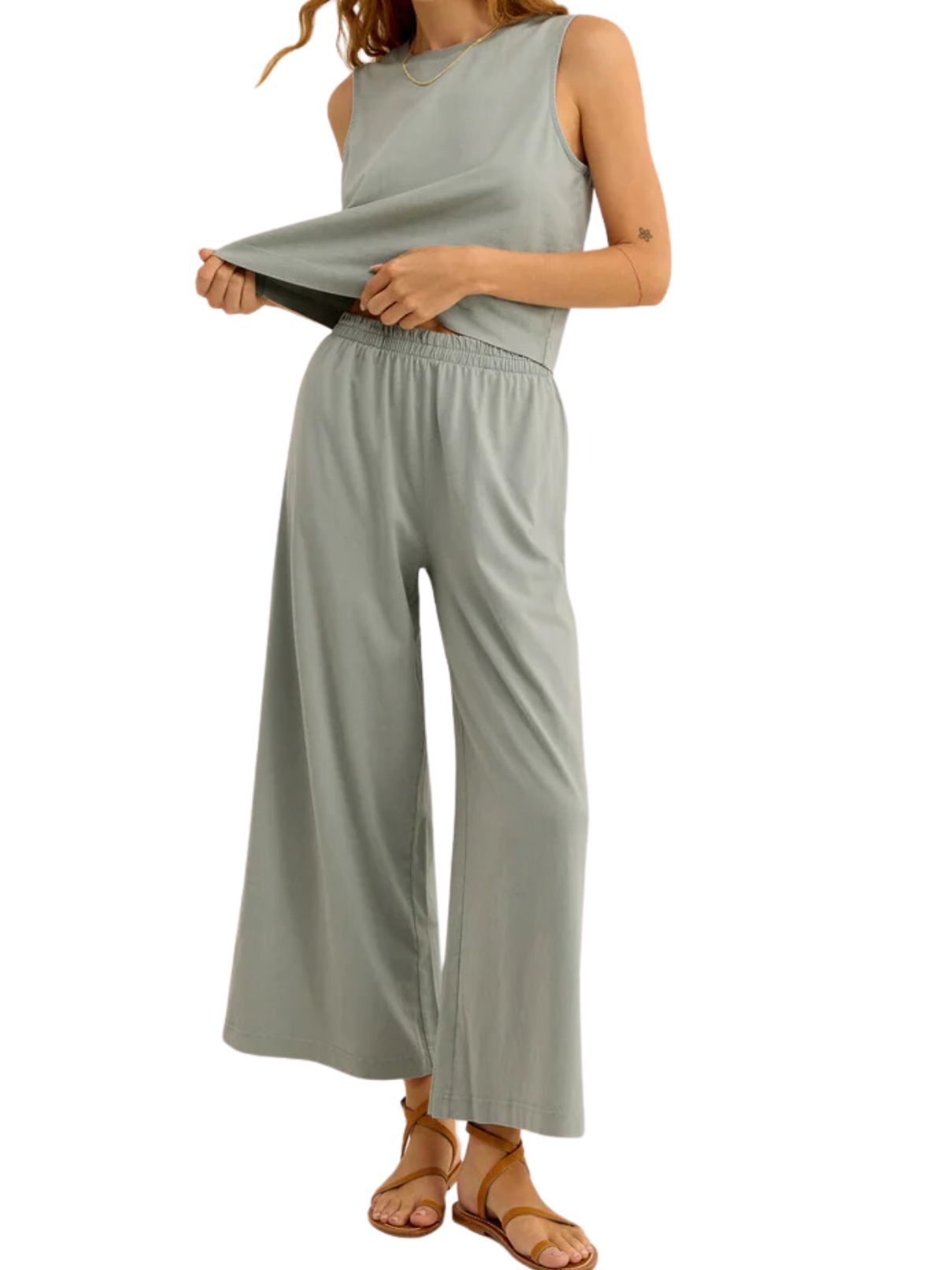Z Supply Scout Jersey Pant in Harbor Gray
