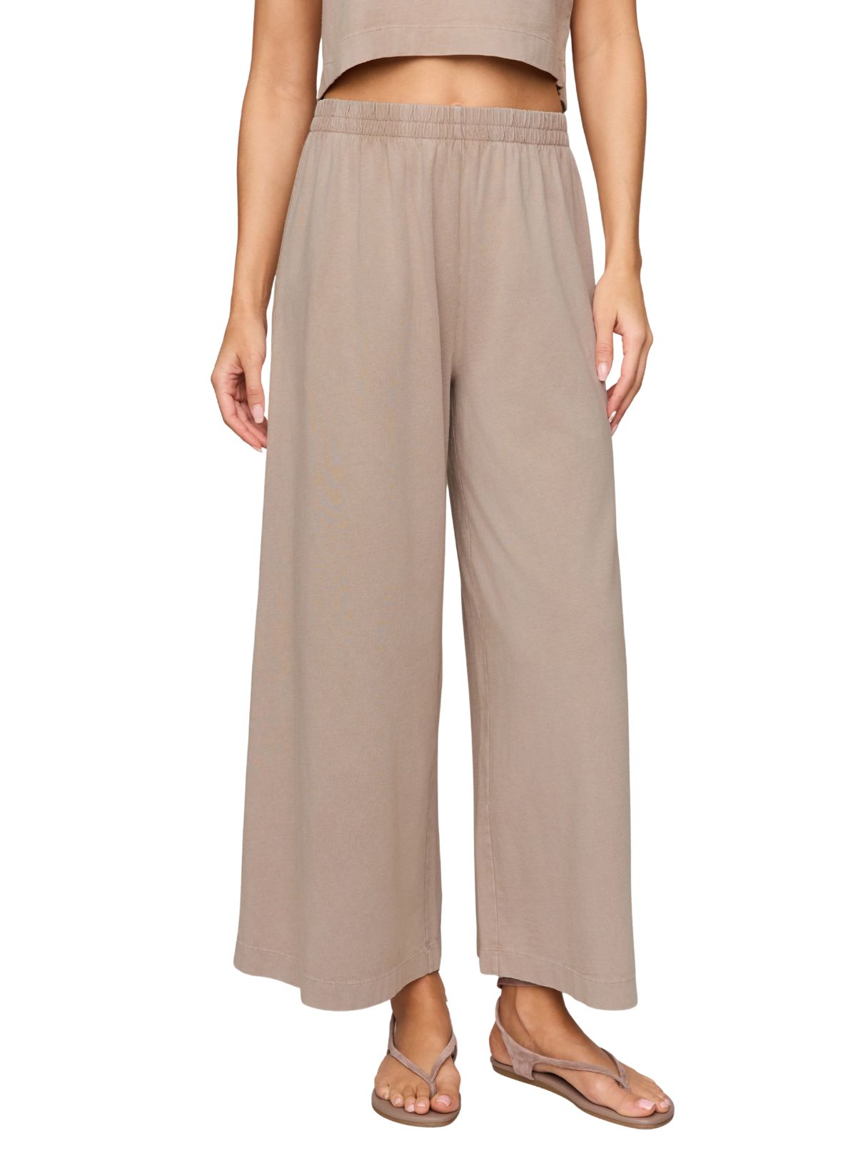 Z Supply Scout Jersey Pant in Stone Gray