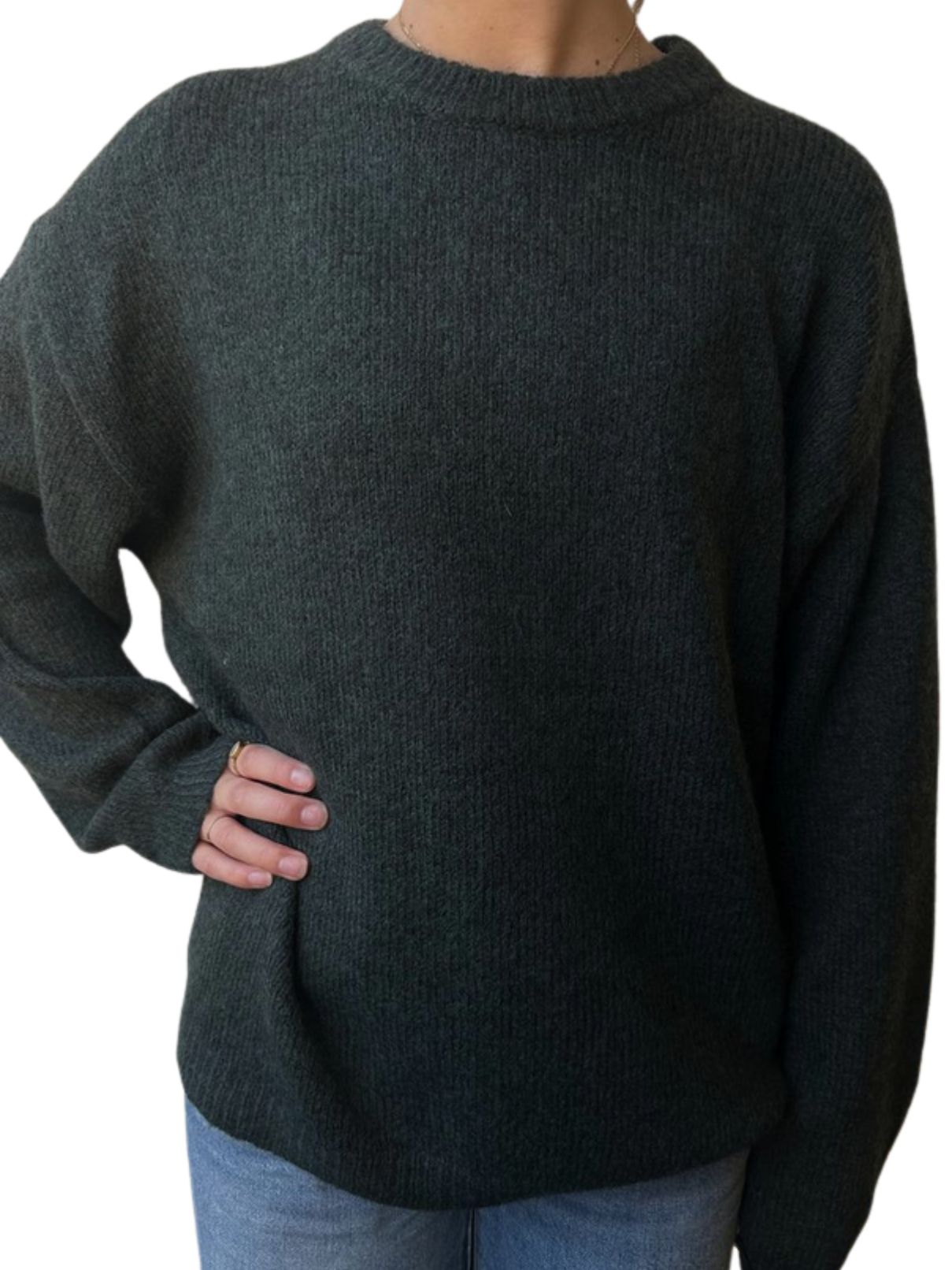 Z Supply Snowed In Sweater in Garland Green