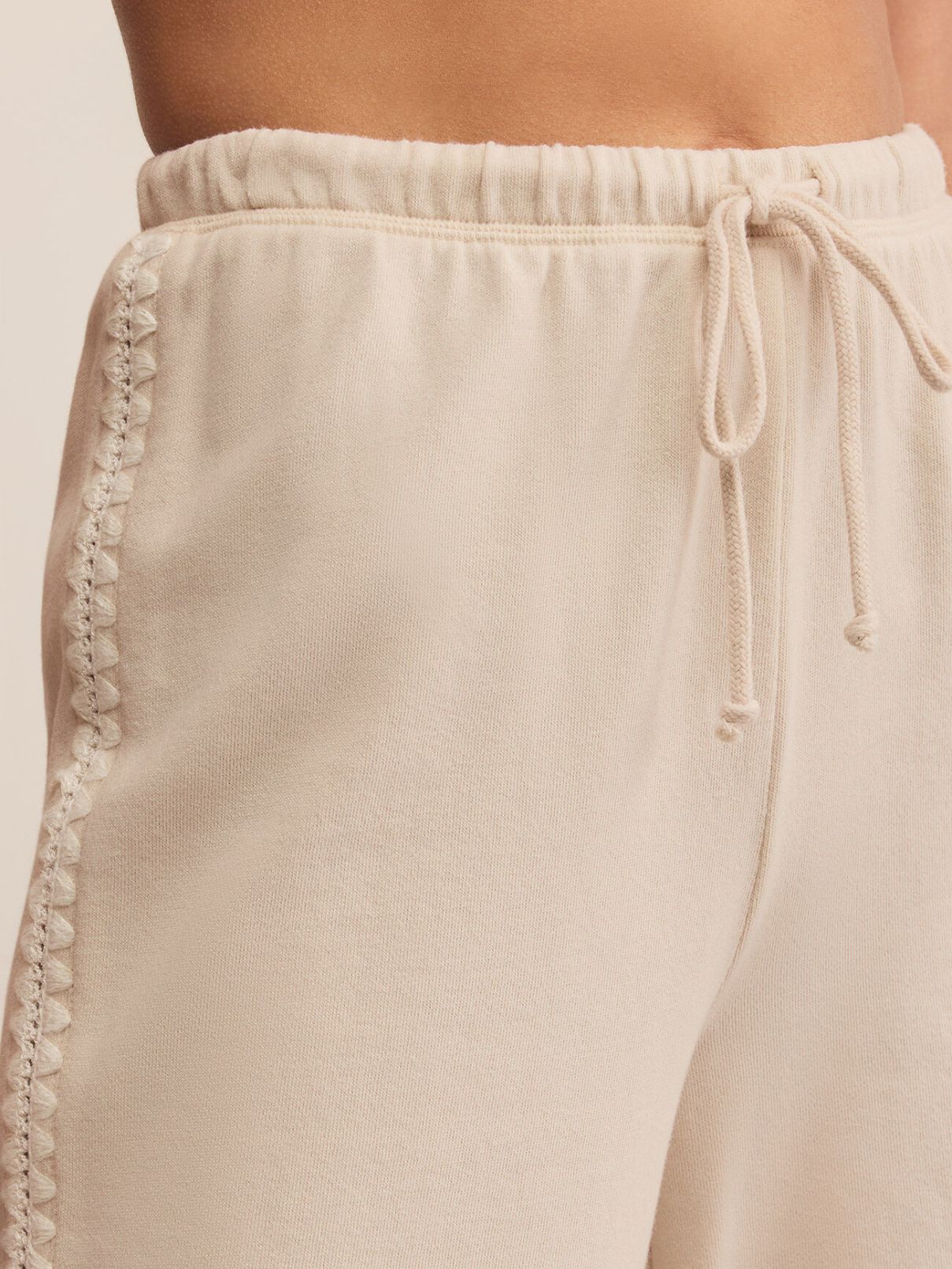Z Supply Take All Sweatpant in Crystal
