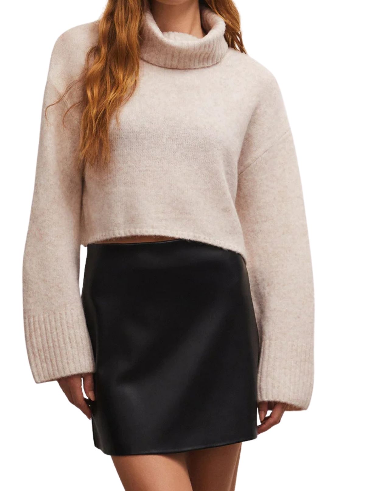 Z Supply Ursa Light Heather Oatmeal Sweater