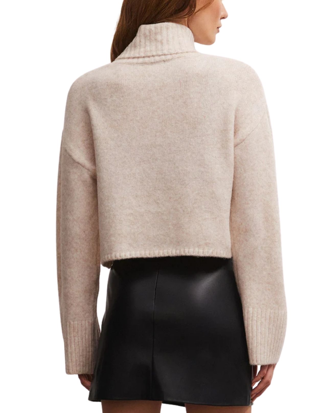 Z Supply Ursa Light Heather Oatmeal Sweater