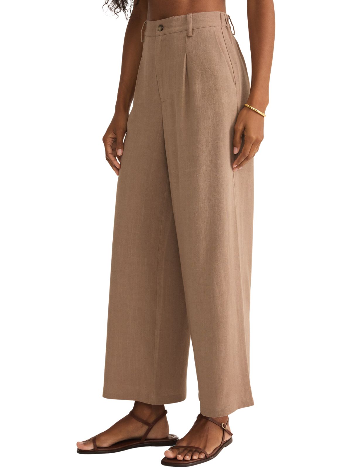Z Supply Vista Pant in Iced Coffee