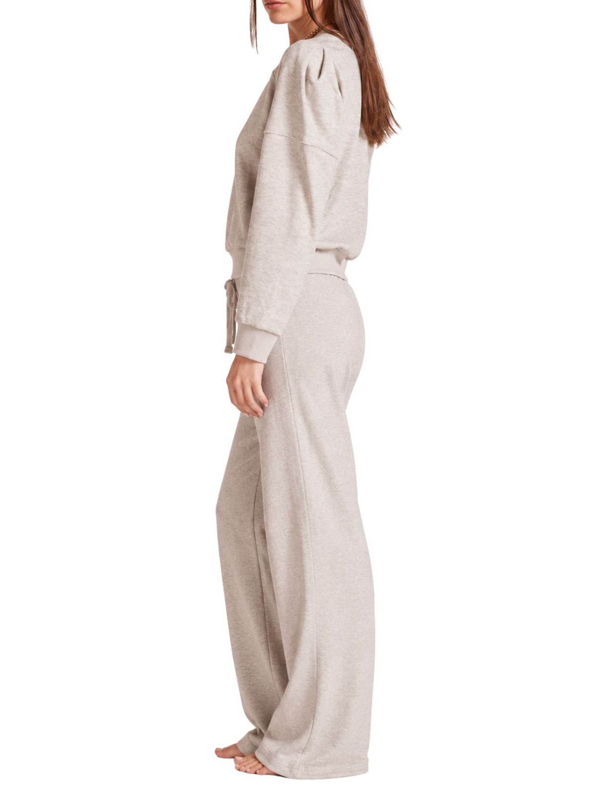 bobi LA Naomi Pullover in Light Taupe