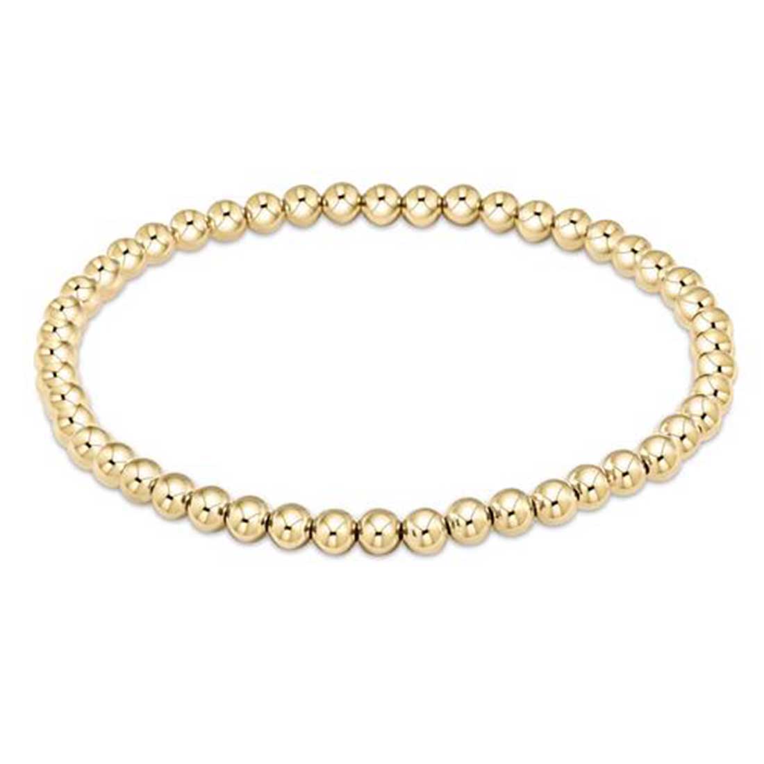 enewton 5mm Classic Gold Bead Bracelet