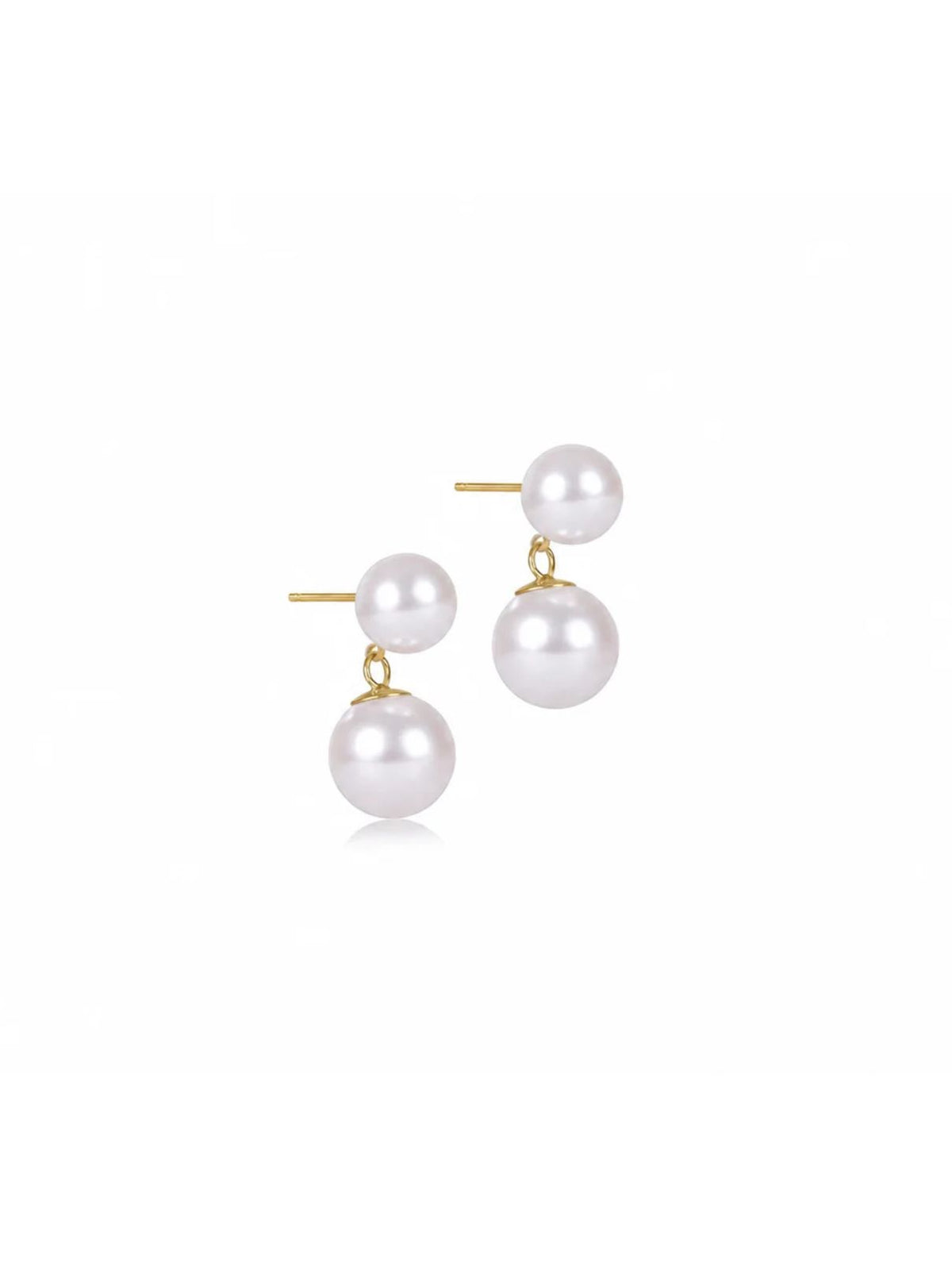 enewton Classic 10mm Pearl Ball Drop Stud Earrings
