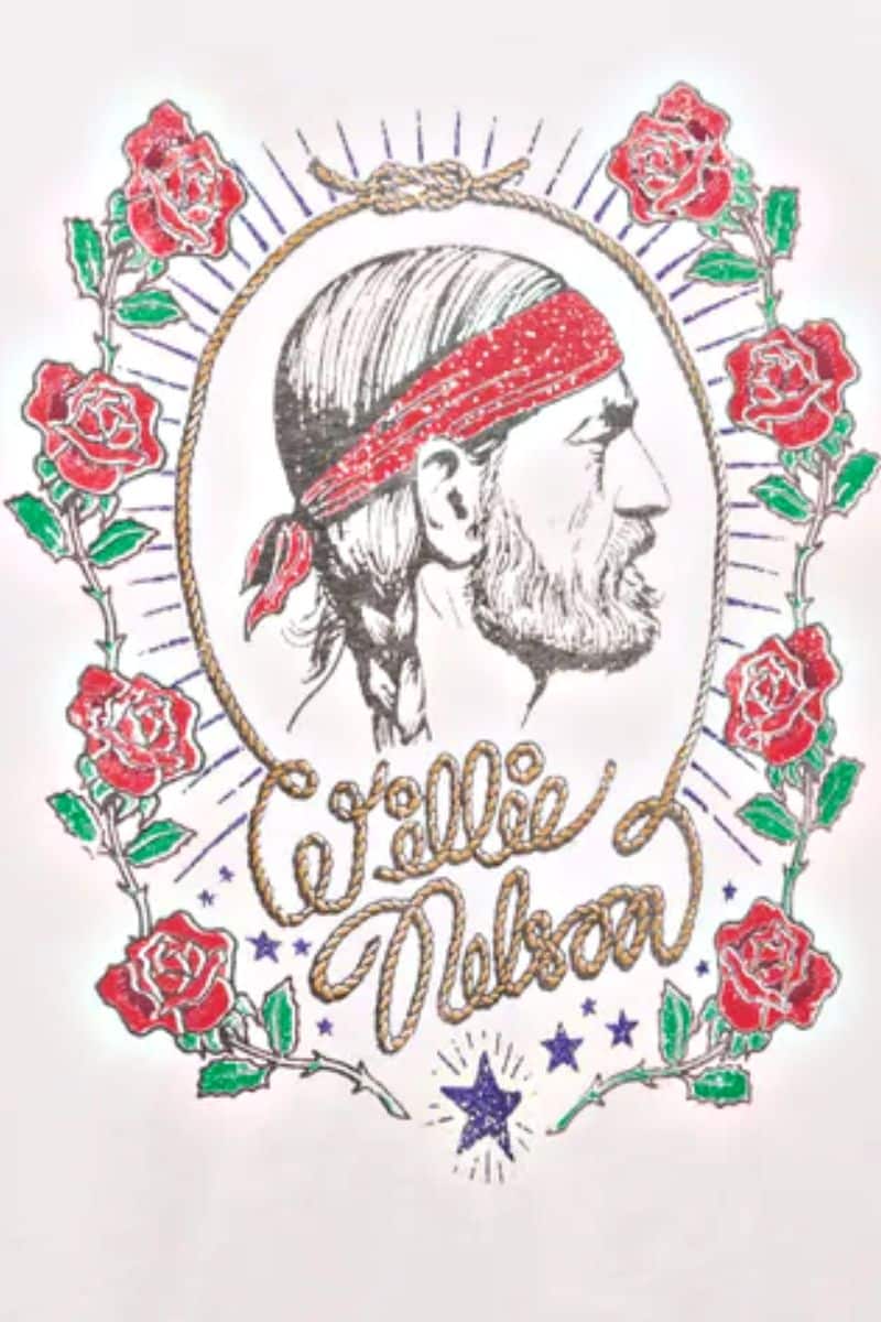 DAYDREAMER Willie Nelson Red Headed Stranger Boyfriend Tee In Vintage