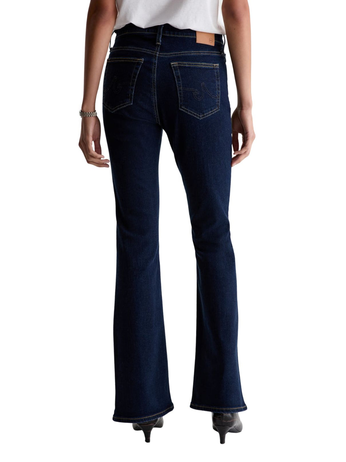 AG Farrah Boot Mid-Rise Bootcut Jeans in Modern Indigo