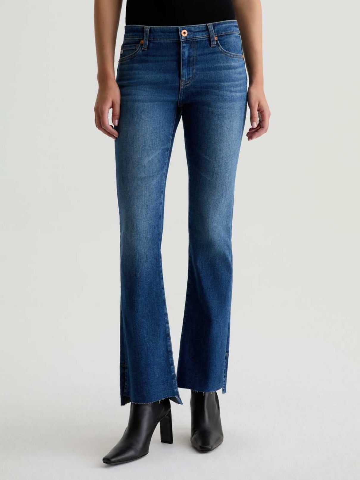 AG Jeans Angel Low Rise Boot in 12 Yrs Assumptiom