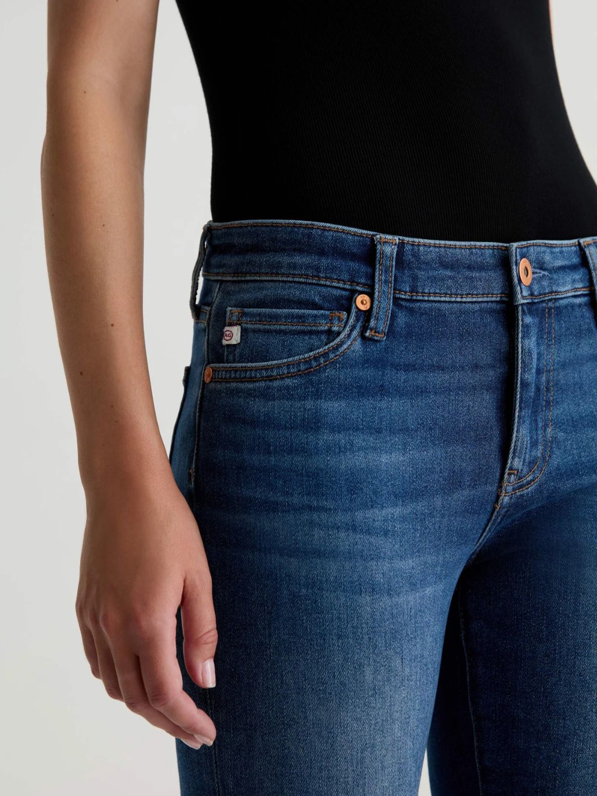 AG Jeans Angel Low Rise Boot in 12 Yrs Assumptiom