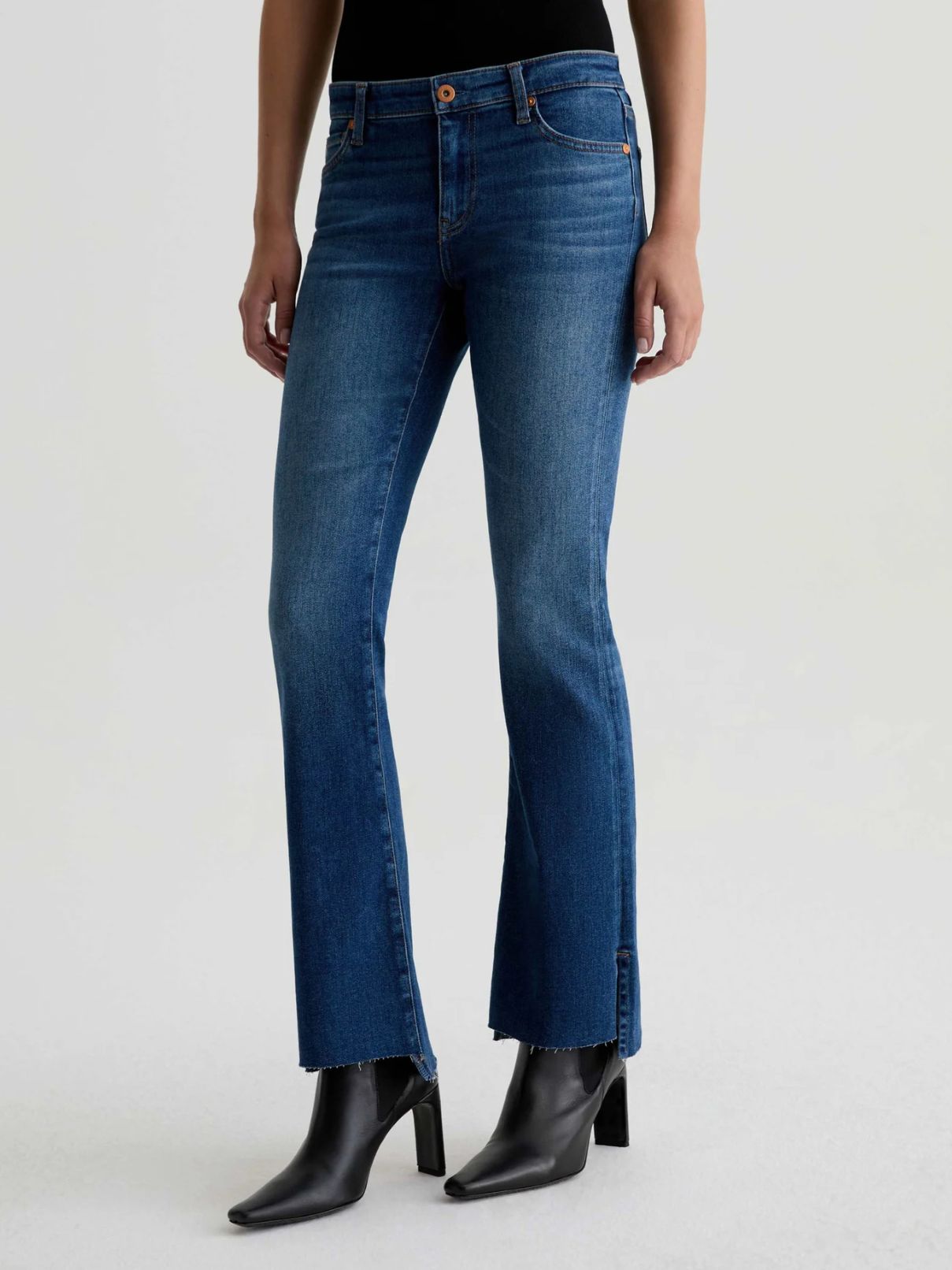 AG Jeans Angel Low Rise Boot in 12 Yrs Assumptiom