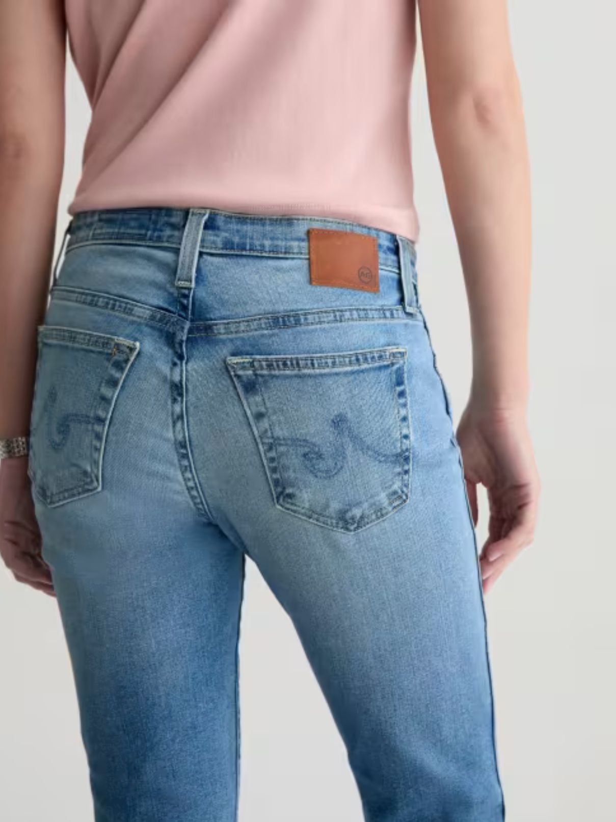 AG Jeans Angel Low Rise Boot in 15 Yrs Aviator