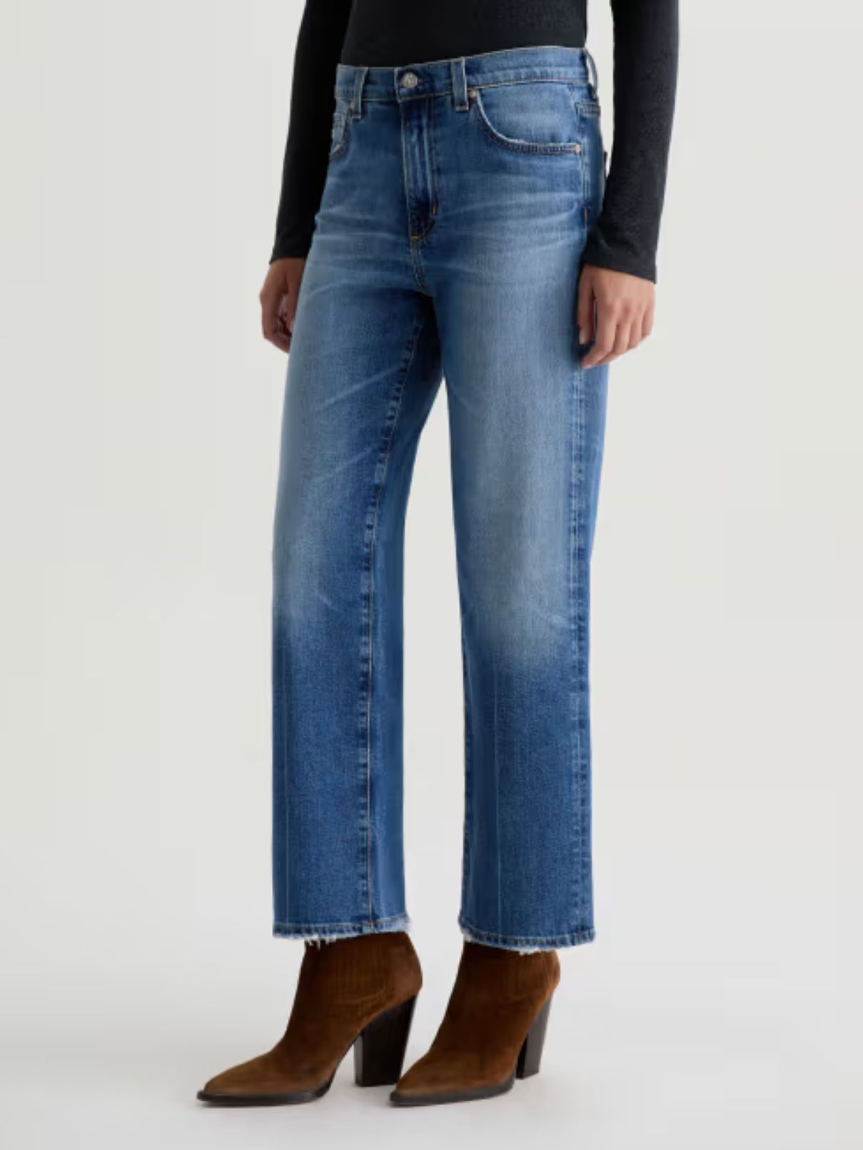 AG Jeans Brinley Crop in 17 Years Mystery