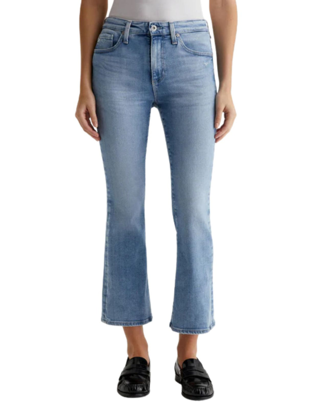 AG Jeans Farrah Boot Velvet - Amaretto Noir