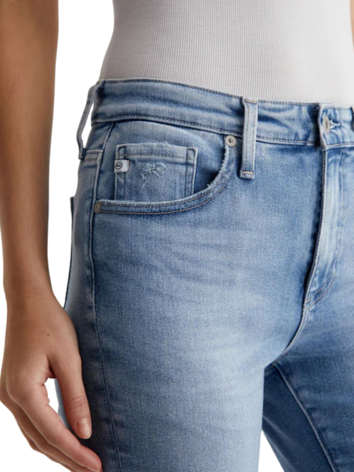 AG Jeans Farrah Boot Crop in Verona