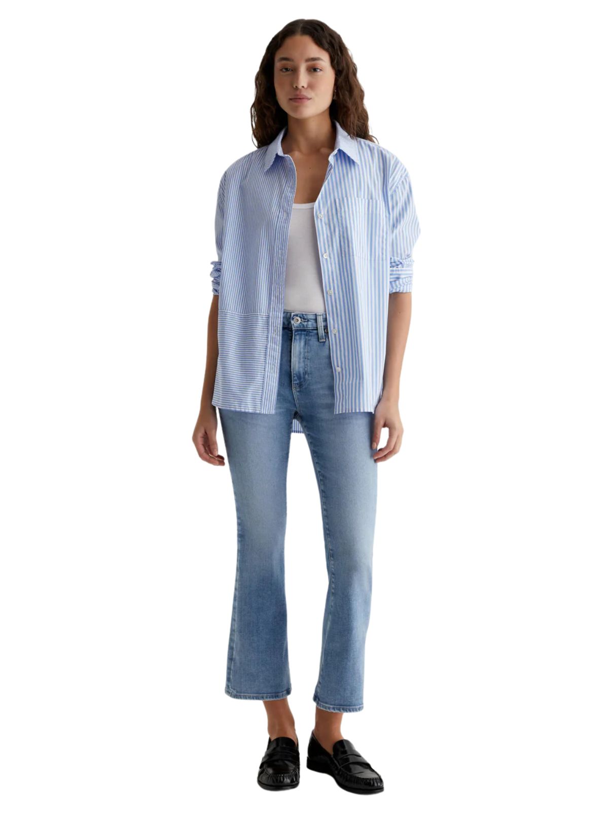 AG Jeans Farrah Boot Crop in Verona