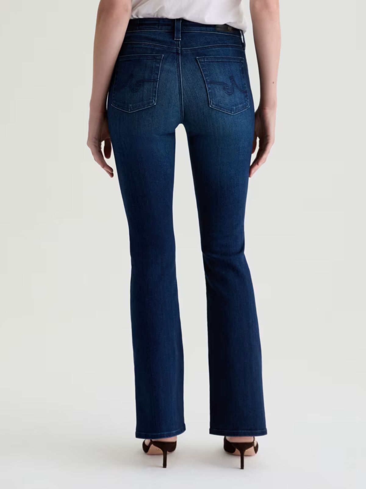 AG Jeans Farrah Boot Mid Rise in Epiplogue