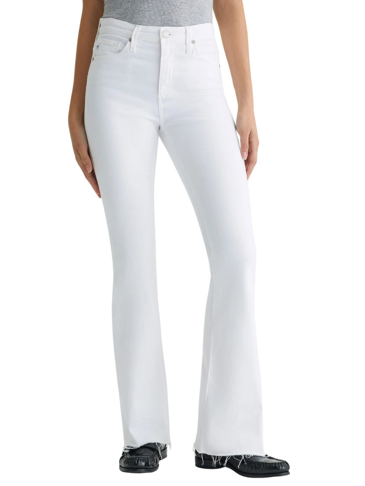 AG Jeans Farrah Boot in Cloud White