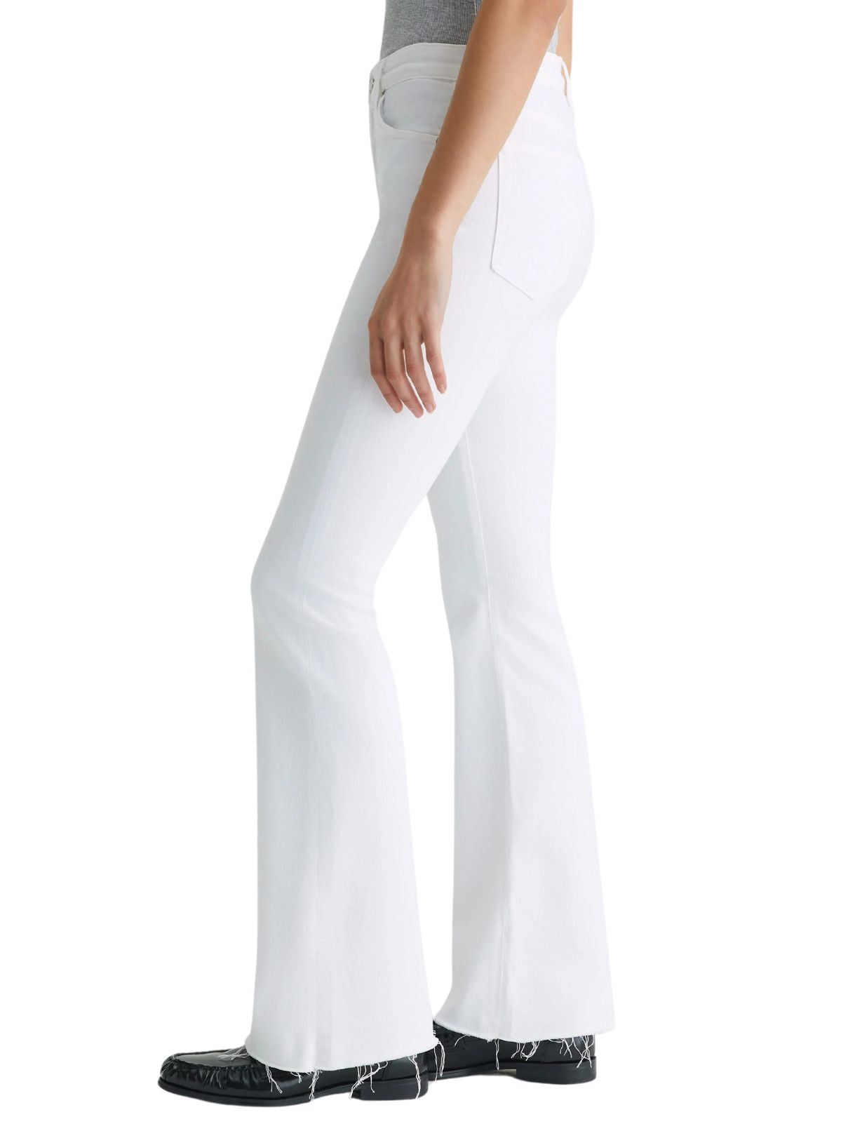 AG Jeans Farrah Boot in Cloud White
