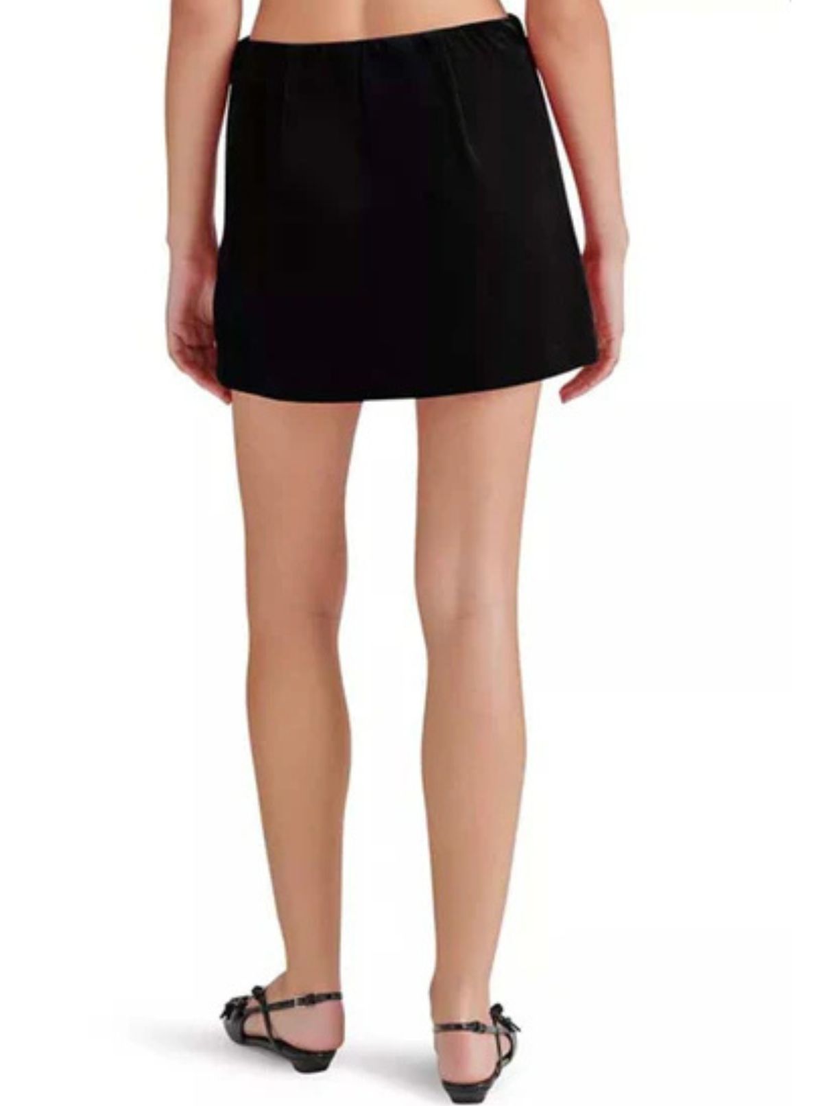 BB Dakota by Steve Madden Cindi Skirt in Black Velvet