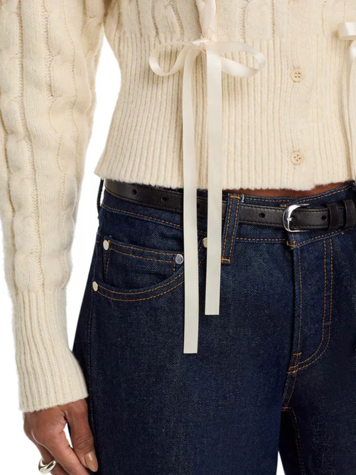 BB Dakota by Steve Madden Saidee Cardigan in Cream