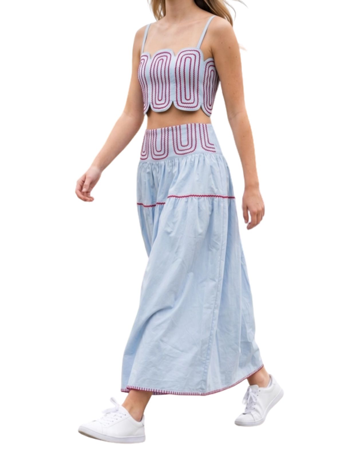 Boulevard Bound Set – Blue & Red