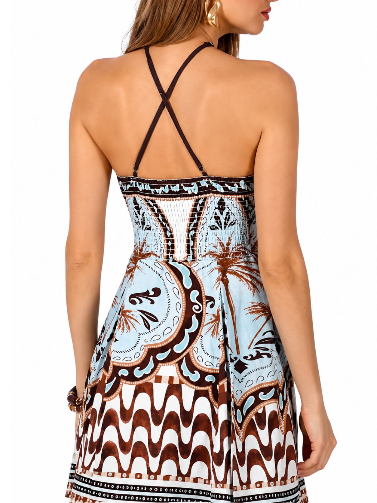Cecilia Halter Mini Dress