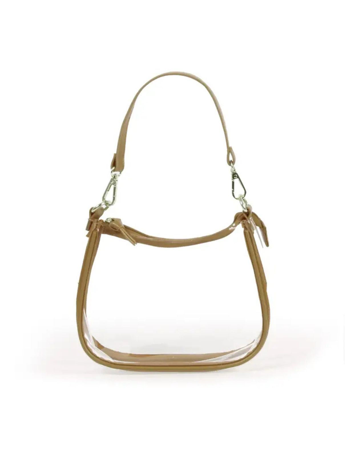 Clara Clear Purse Gold