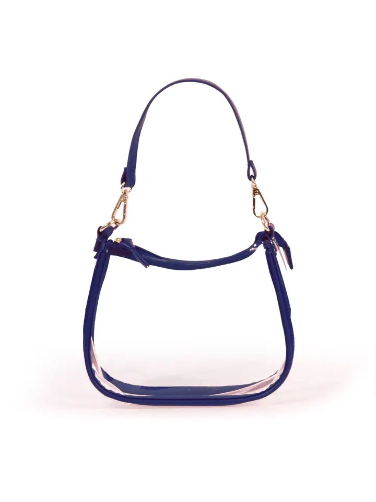 Clara Clear Purse Navy